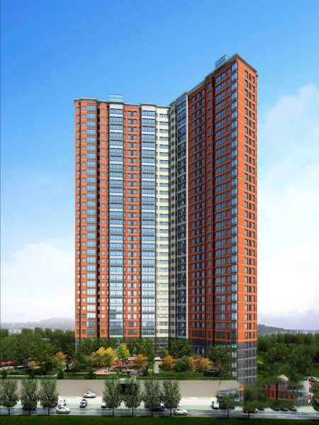天津濱海時尚旺角住宅工程 建設規模100000㎡，投資額18000萬元。.jpg